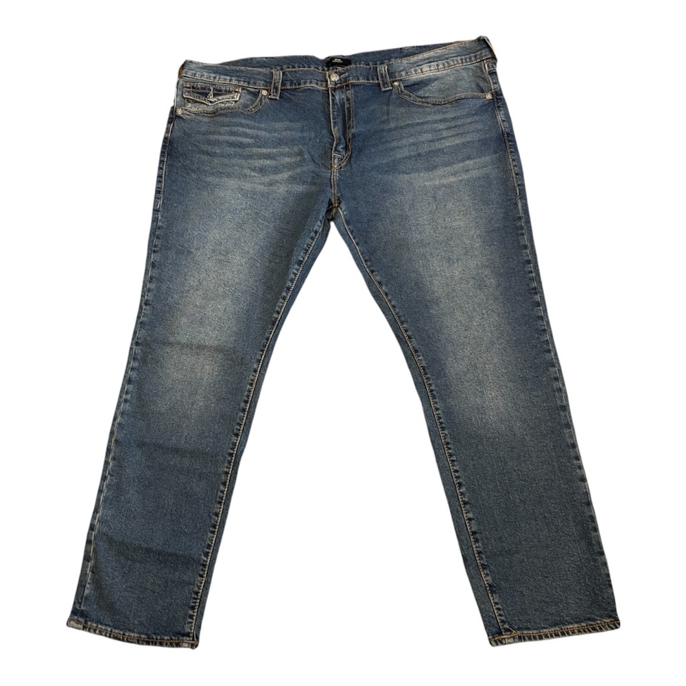 True Religion Men’s Geno Relaxed Slim Fit Jeans Size 46 Blue NWOT